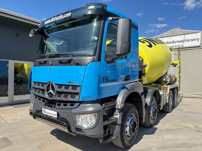 Mercedes-Benz Arocs 3543 8x4 schwing mixer 9m3 - Avtomešalec: slika 1 Mercedes-Benz Arocs 3543 8x4 schwing mixer 9m3 - Avtomešalec: slika 1
