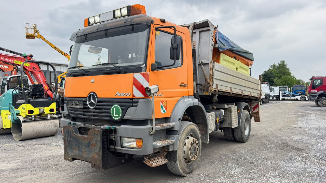Tovornjak prekucnik Mercedes-Benz Atego 1828 AK 4X4 meiller tipper - snow plow - salt spreader: slika 8
