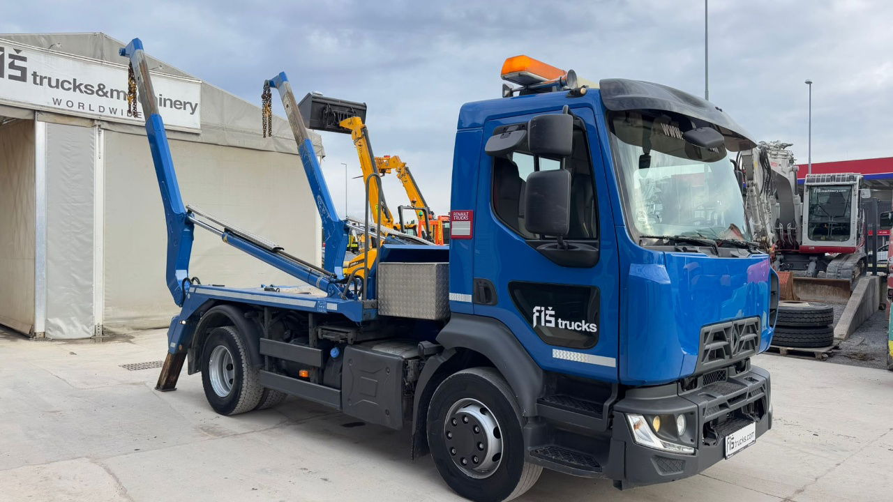 Kontejnerski tovornjak/ Tovornjak z zamenljivim tovoriščem Renault 16.280 4X2 meiller absetz tipper: slika 10