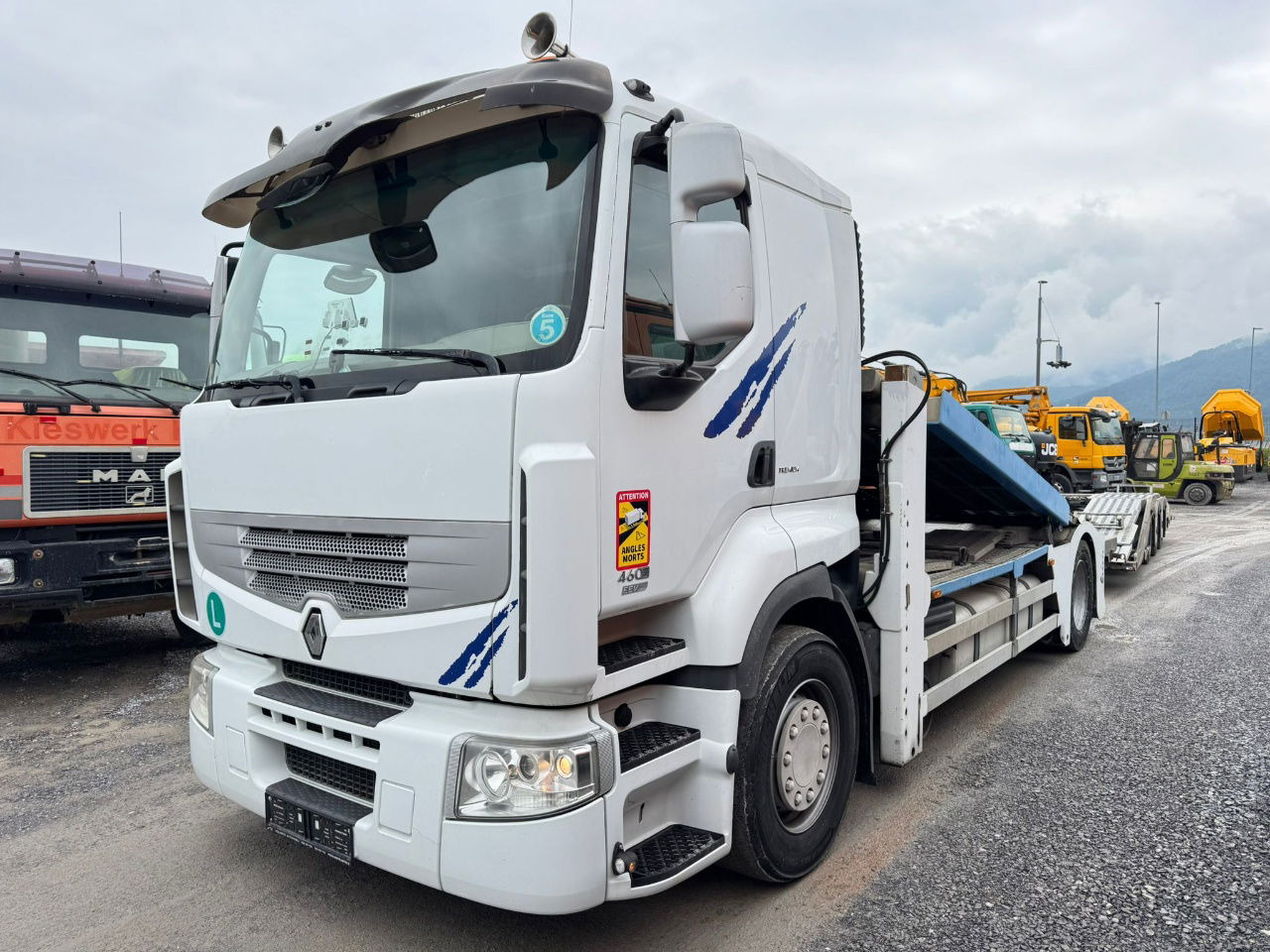 Renault Premium 460 4x2 LKW transporter + rolfo trailer - Tovornjak avtotransporter: slika 1 Renault Premium 460 4x2 LKW transporter + rolfo trailer - Tovornjak avtotransporter: slika 1