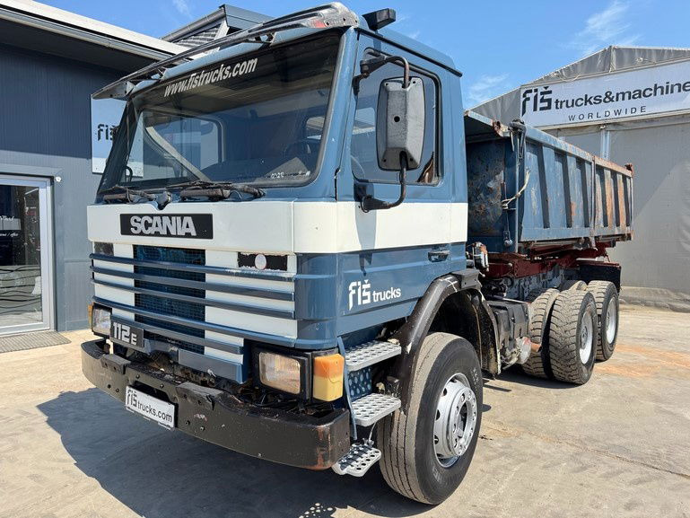 Scania 112 6x4 tipper - full spring - Tovornjak prekucnik: slika 1 Scania 112 6x4 tipper - full spring - Tovornjak prekucnik: slika 1