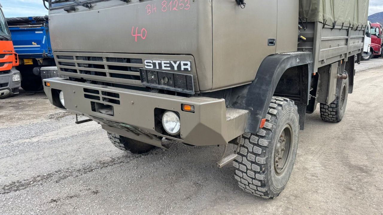 Steyr 12M18 4X4 stake body - truck - Tovornjak s ponjavo: slika 2 Steyr 12M18 4X4 stake body - truck - Tovornjak s ponjavo: slika 2