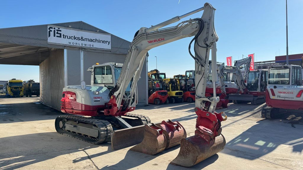 Takeuchi Takeuchi TB290-2 - 2022 Year - Powertilt - 3X Buckets - 945 Hours - Mini bager: slika 5 Takeuchi Takeuchi TB290-2 - 2022 Year - Powertilt - 3X Buckets - 945 Hours - Mini bager: slika 5