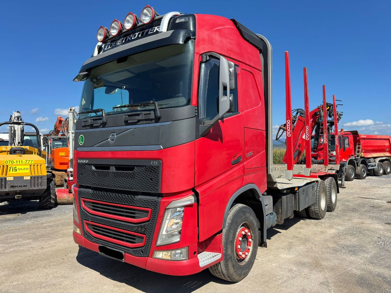 Volvo FH 500 500 6x4 forest truck - Epsilon 110Z - scissors - Kontejnerski tovornjak/ Tovornjak z zamenljivim tovoriščem: slika 1 Volvo FH 500 500 6x4 forest truck - Epsilon 110Z - scissors - Kontejnerski tovornjak/ Tovornjak z zamenljivim tovoriščem: slika 1