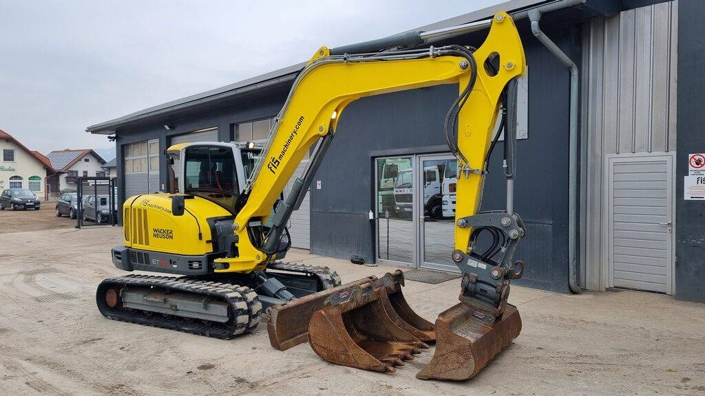 WACKER NEUSON ET90 - Powertilt - 3X Buckets - 2018 Year - Camera - Mini bager: slika 4 WACKER NEUSON ET90 - Powertilt - 3X Buckets - 2018 Year - Camera - Mini bager: slika 4