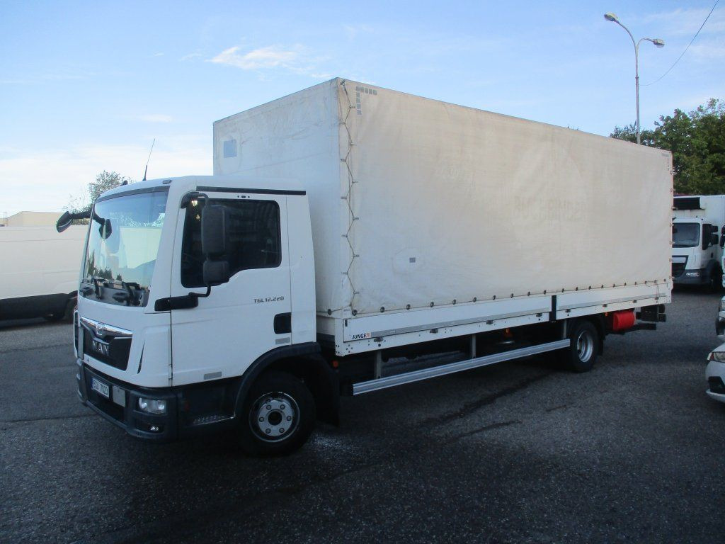 MAN TGL 12.220 - Tovornjak s ponjavo: slika 1 MAN TGL 12.220 - Tovornjak s ponjavo: slika 1