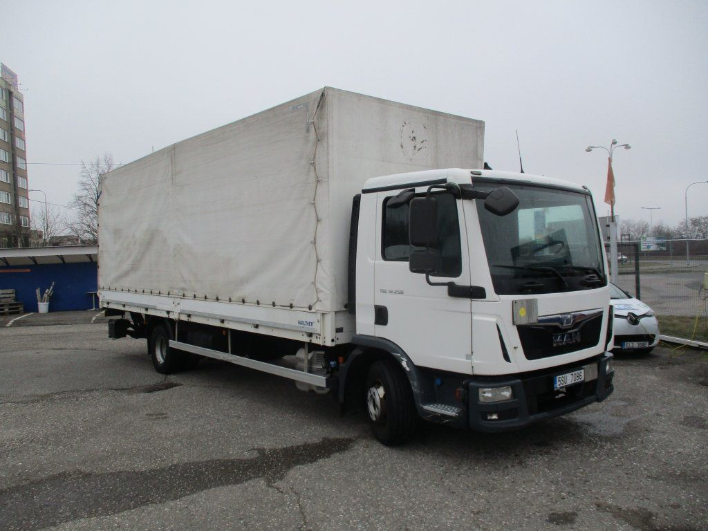 MAN TGL 12.250 - Tovornjak s ponjavo: slika 1 MAN TGL 12.250 - Tovornjak s ponjavo: slika 1
