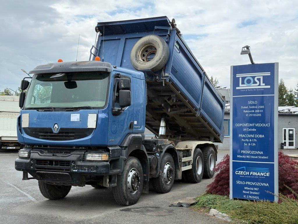 Renault Kerax 450 S3 8x4 EURO 4 - Tovornjak prekucnik: slika 1 Renault Kerax 450 S3 8x4 EURO 4 - Tovornjak prekucnik: slika 1