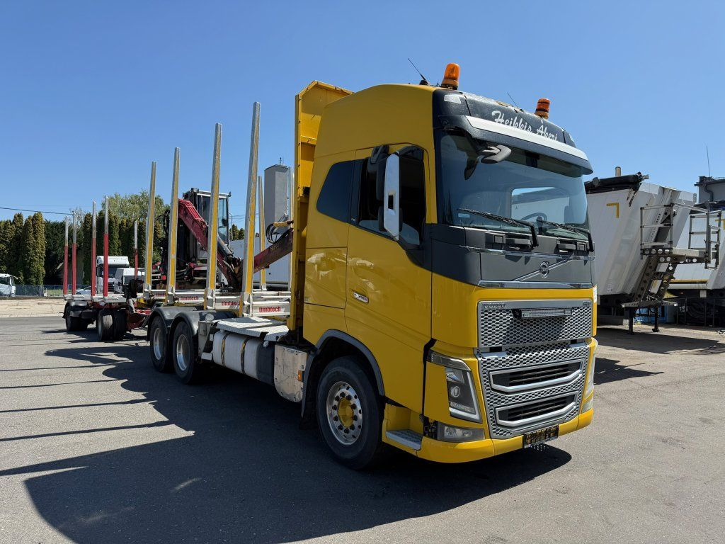 Volvo FH 16 750 6x4 + Fliegl - Tovornjak za prevoz lesa, Tovornjak z dvigalom: slika 2 Volvo FH 16 750 6x4 + Fliegl - Tovornjak za prevoz lesa, Tovornjak z dvigalom: slika 2