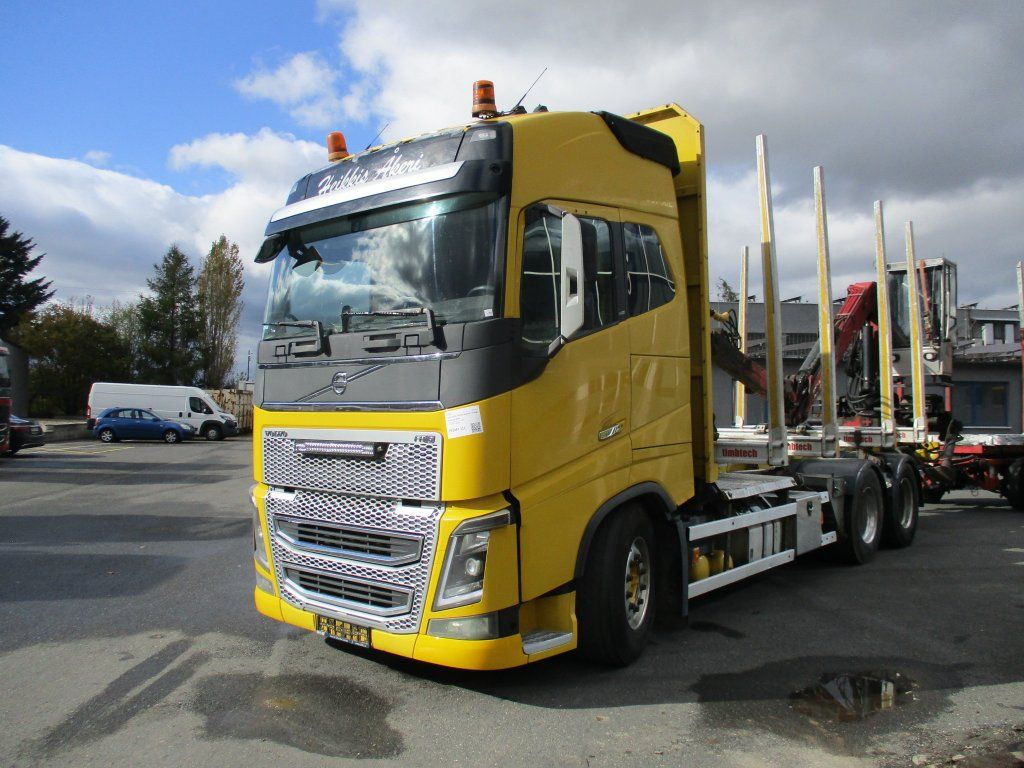 Volvo FH 16 750 6x4 + Fliegl - Tovornjak za prevoz lesa, Tovornjak z dvigalom: slika 2 Volvo FH 16 750 6x4 + Fliegl - Tovornjak za prevoz lesa, Tovornjak z dvigalom: slika 2