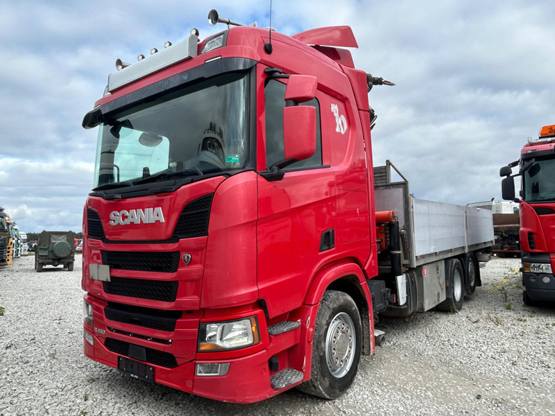 Scania R 450 | Palfinger PK 26002 | TULOSSA - Tovornjak s kesonom, Tovornjak z dvigalom: slika 1 Scania R 450 | Palfinger PK 26002 | TULOSSA - Tovornjak s kesonom, Tovornjak z dvigalom: slika 1