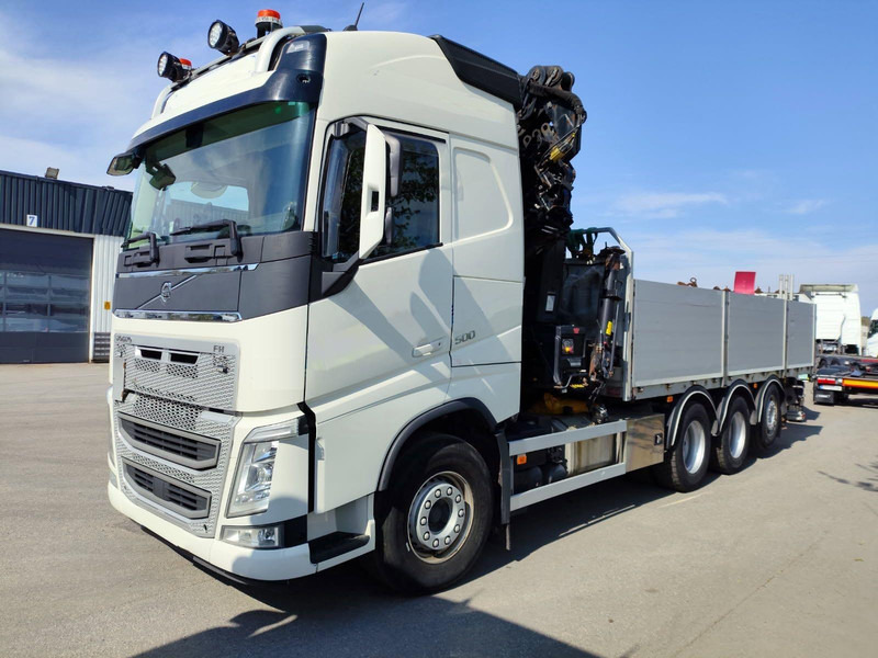 Volvo FH 500 | 8X4 | HIAB 408 E-6 | JIB 70X-4 | TULOSSA - Tovornjak s kesonom, Tovornjak z dvigalom: slika 1 Volvo FH 500 | 8X4 | HIAB 408 E-6 | JIB 70X-4 | TULOSSA - Tovornjak s kesonom, Tovornjak z dvigalom: slika 1