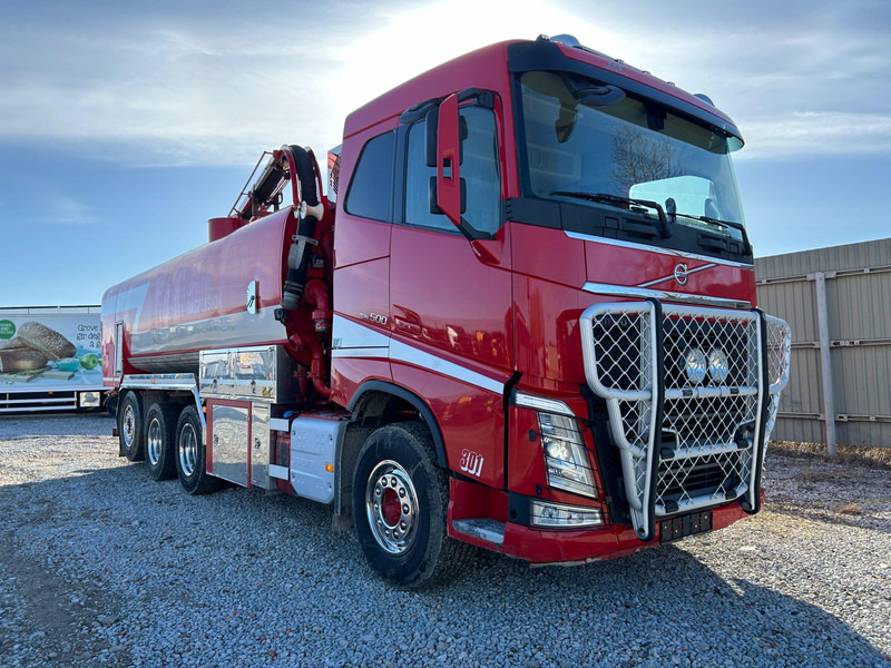 Volvo FH 500 8x4*4 KORP&SON 10000 + 10500 l / VACUUM Vacustar W1600R / PRESSURE Uraca KF716 - 350 l/min - 170 bar / TULOSSA - Vakuumski tovornjak: slika 2 Volvo FH 500 8x4*4 KORP&SON 10000 + 10500 l / VACUUM Vacustar W1600R / PRESSURE Uraca KF716 - 350 l/min - 170 bar / TULOSSA - Vakuumski tovornjak: slika 2