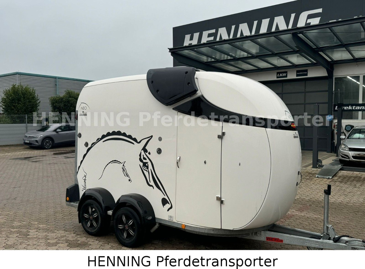 Böckmann 2 - Pferde Anhänger - Prikolica za prevoz živine: slika 1 Böckmann 2 - Pferde Anhänger - Prikolica za prevoz živine: slika 1