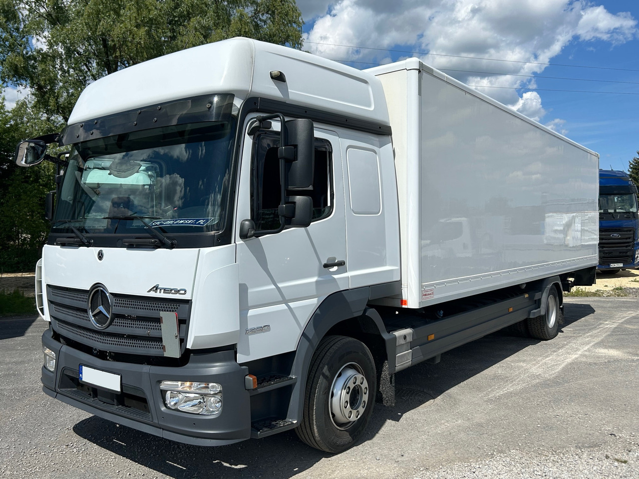 MERCEDES-BENZ ATEGO 1230 / BIGSPACE / 2020 / KOFFER 19 EPAL / LBW 2T - Tovornjak zabojnik: slika 1 MERCEDES-BENZ ATEGO 1230 / BIGSPACE / 2020 / KOFFER 19 EPAL / LBW 2T - Tovornjak zabojnik: slika 1