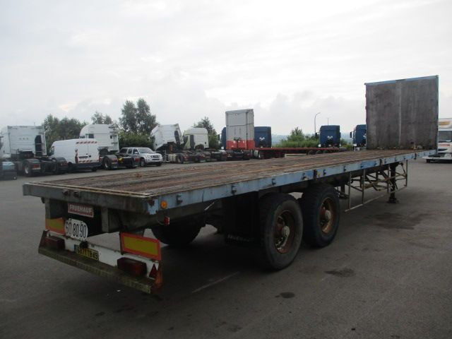 Fruehauf platform - drum brakes/freins tambour - Polprikolica s kesonom: slika 3 Fruehauf platform - drum brakes/freins tambour - Polprikolica s kesonom: slika 3