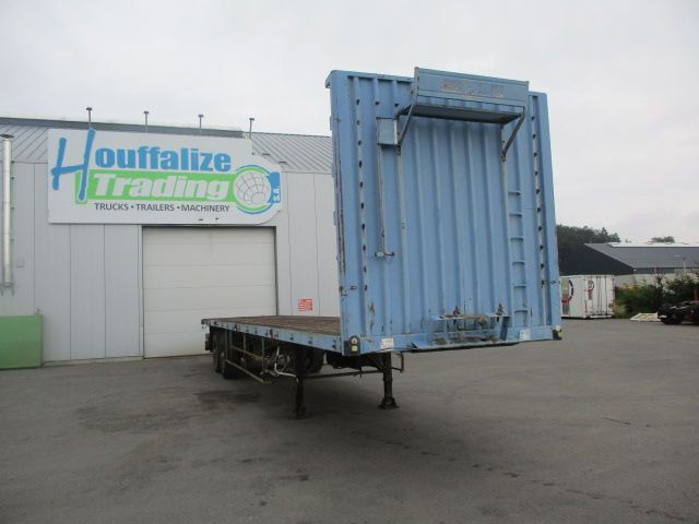 Fruehauf platform - drum brakes/freins tambour - Polprikolica s kesonom: slika 1 Fruehauf platform - drum brakes/freins tambour - Polprikolica s kesonom: slika 1