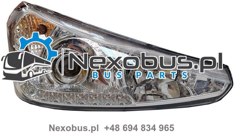 Reflektor Scania Irizar PB z lampa do jazdy dziennej i kierunkowskazem LED prawy - Žarometi za Avtobus: slika 1 Reflektor Scania Irizar PB z lampa do jazdy dziennej i kierunkowskazem LED prawy - Žarometi za Avtobus: slika 1