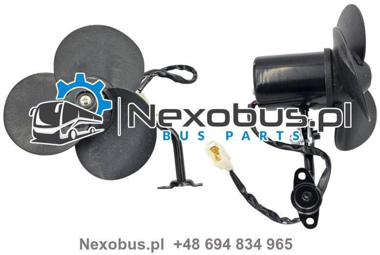 Wentylator nadmuchu kierowcy gumowe łopatki 24V - Kabina in notranjost za Avtobus: slika 1 Wentylator nadmuchu kierowcy gumowe łopatki 24V - Kabina in notranjost za Avtobus: slika 1