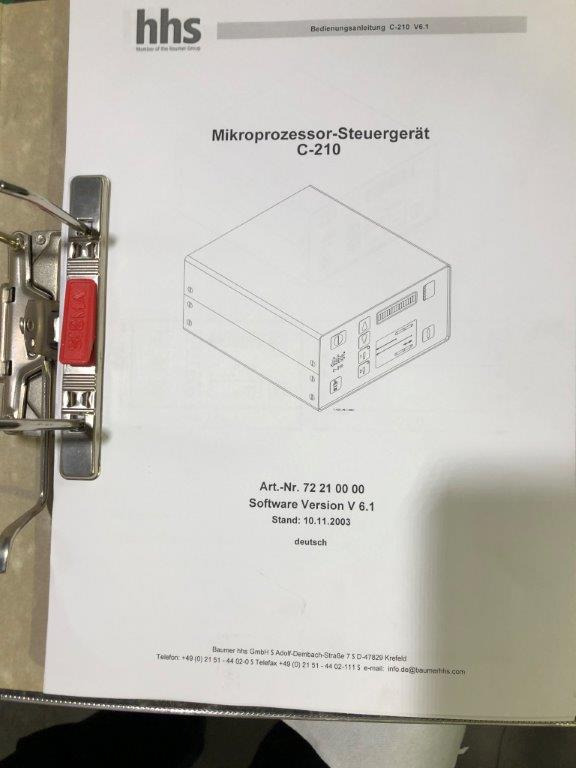 Baumer HHS C-210 cold gluing device - Stroj za zgibanje: slika 2 Baumer HHS C-210 cold gluing device - Stroj za zgibanje: slika 2