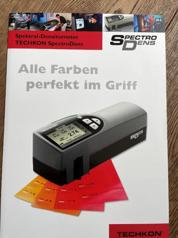 Compact spectral densitometer Techkon SpectroDens Premium - Tiskarski stroj: slika 2 Compact spectral densitometer Techkon SpectroDens Premium - Tiskarski stroj: slika 2