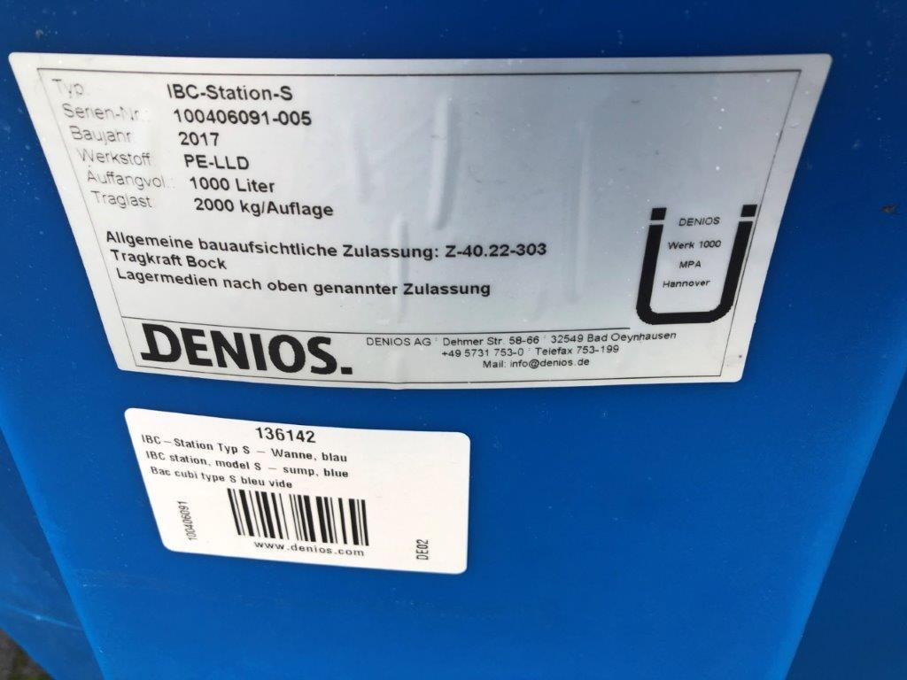 Hazardous materials storage Denios IBC Station 1000 liters - Rezervoar za skladiščenje: slika 2 Hazardous materials storage Denios IBC Station 1000 liters - Rezervoar za skladiščenje: slika 2