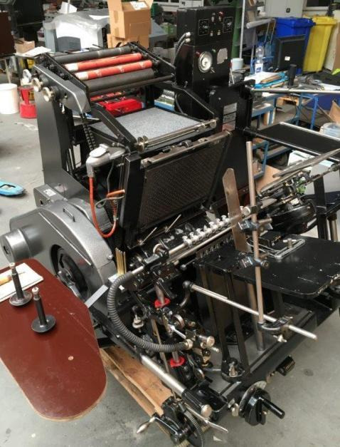Heidelberg GTP Hot Foil Embossing Crucible - Tiskarski stroj: slika 1 Heidelberg GTP Hot Foil Embossing Crucible - Tiskarski stroj: slika 1
