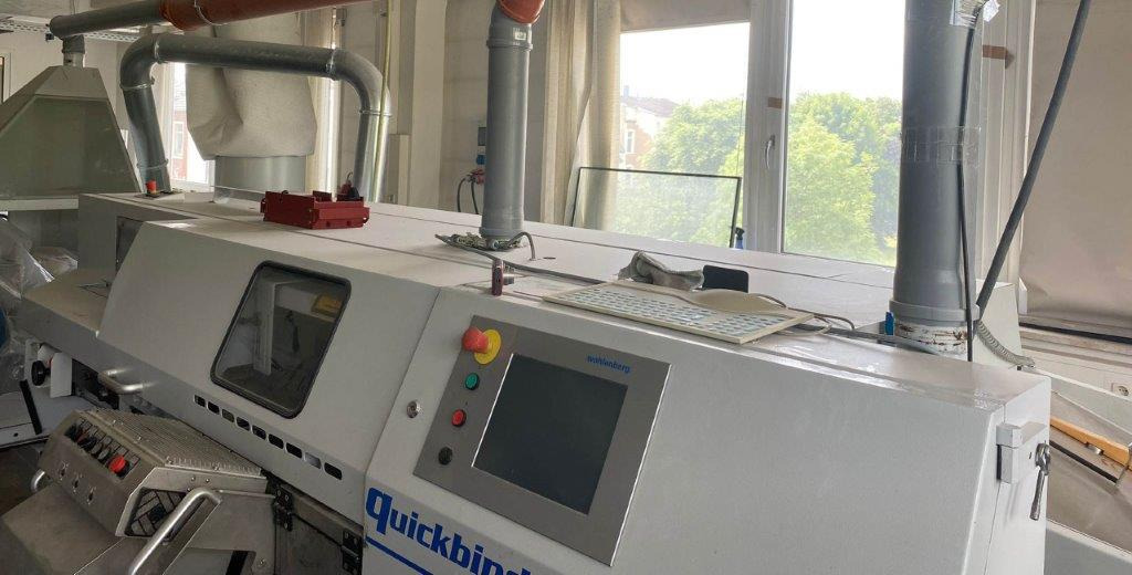 Perfect Binder Wohlenberg Quickbinder with Hotmelt, PUR and Gazing unit - Stroj za vezavo: slika 3 Perfect Binder Wohlenberg Quickbinder with Hotmelt, PUR and Gazing unit - Stroj za vezavo: slika 3
