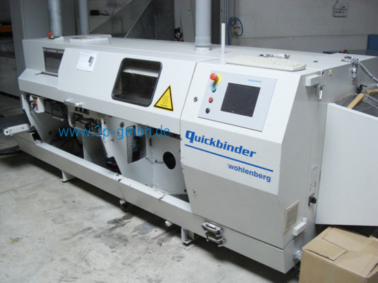 Perfect Binder Wohlenberg Quickbinder with PUR and Gazingunit - Tiskarski stroj: slika 1 Perfect Binder Wohlenberg Quickbinder with PUR and Gazingunit - Tiskarski stroj: slika 1