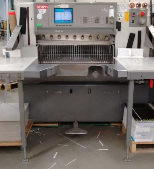 Polar Mohr 92 ED Half Format Snow Line - Stroj za rezanje papirja: slika 2 Polar Mohr 92 ED Half Format Snow Line - Stroj za rezanje papirja: slika 2