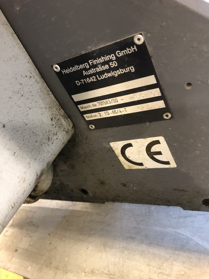 Stahlfolder Topline TD 66-4 with DCT control 3.tes buckle plate folder Heidelberg - Stroj za zgibanje: slika 3 Stahlfolder Topline TD 66-4 with DCT control 3.tes buckle plate folder Heidelberg - Stroj za zgibanje: slika 3