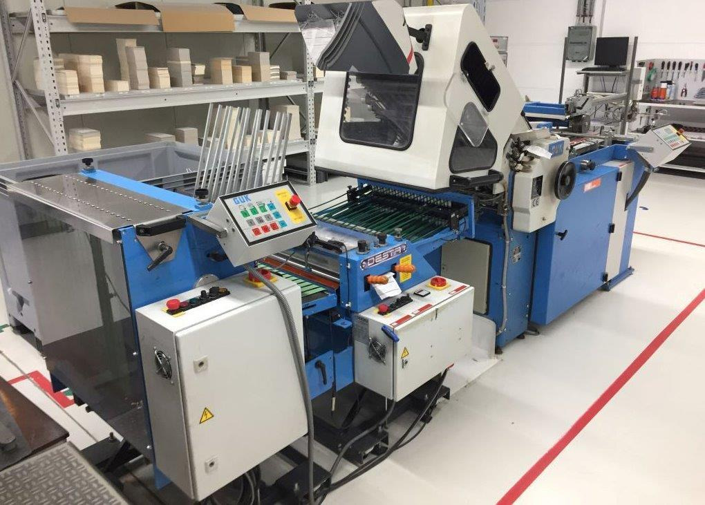 Buckle plate folder GUK FA 54-4-F-TH with stream delivery S-520 for prefold products - Stroj za zgibanje: slika 1 Buckle plate folder GUK FA 54-4-F-TH with stream delivery S-520 for prefold products - Stroj za zgibanje: slika 1