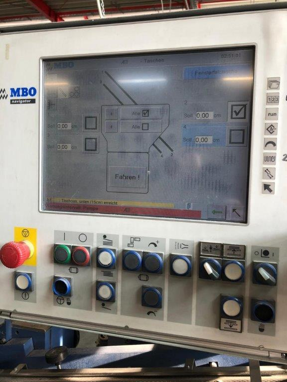 Semi-automatic adjustable combination folding machine MBO K 800.1-SKTL-4-FP from Bj. 2003 - Stroj za zgibanje: slika 5 Semi-automatic adjustable combination folding machine MBO K 800.1-SKTL-4-FP from Bj. 2003 - Stroj za zgibanje: slika 5