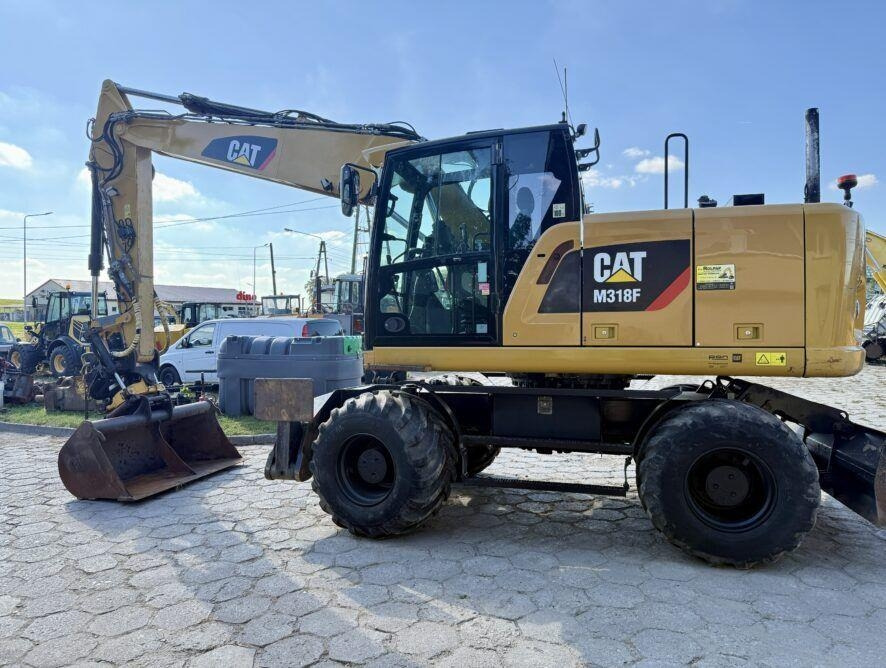CAT M318F - Bager na kolesih: slika 1 CAT M318F - Bager na kolesih: slika 1
