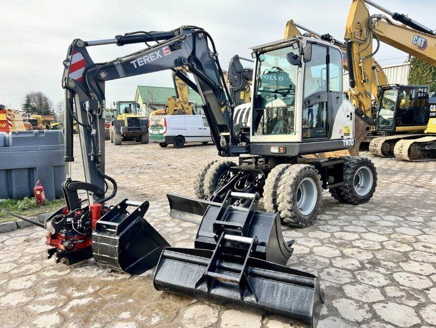 Bager na kolesih Terex TW70: slika 10