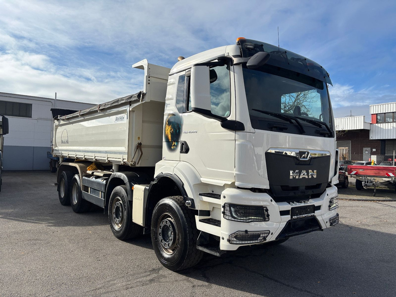 MAN TGS 41.470 8x4/Pritarder/16m³ - Tovornjak prekucnik: slika 5 MAN TGS 41.470 8x4/Pritarder/16m³ - Tovornjak prekucnik: slika 5