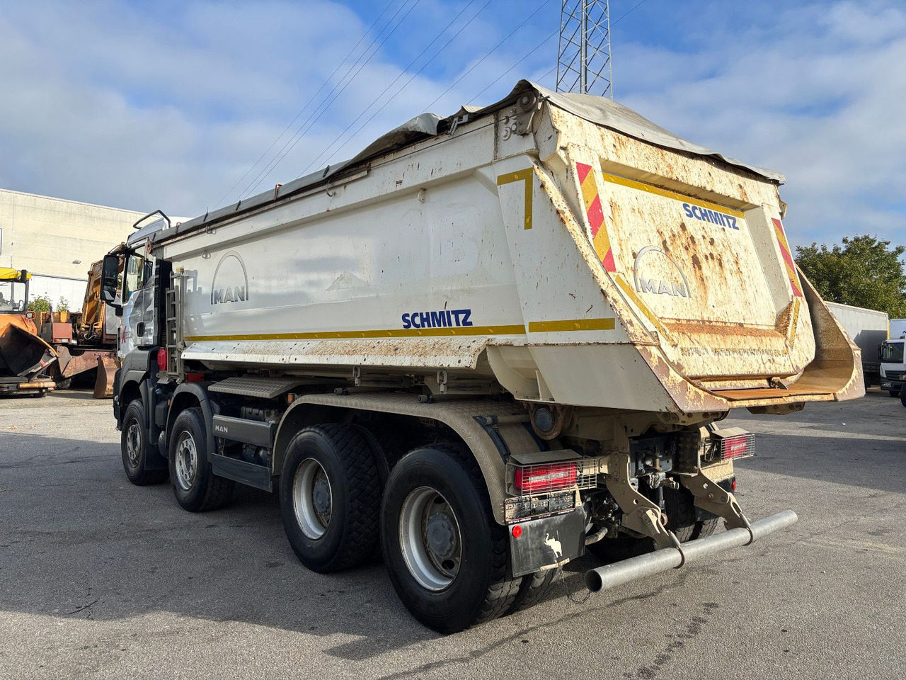 MAN TGS41.510 8x4 Schmitz Muldenkipper Retarder/19m³ - Tovornjak prekucnik: slika 5 MAN TGS41.510 8x4 Schmitz Muldenkipper Retarder/19m³ - Tovornjak prekucnik: slika 5