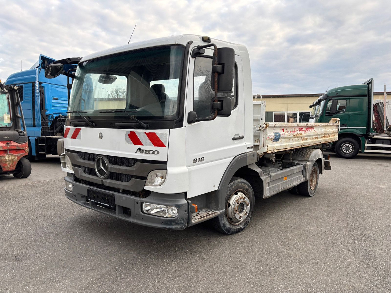 Mercedes-Benz Atego 816 Meiller/Anhängerkupp./Blatt - Dostavno vozilo prekucnik: slika 1 Mercedes-Benz Atego 816 Meiller/Anhängerkupp./Blatt - Dostavno vozilo prekucnik: slika 1