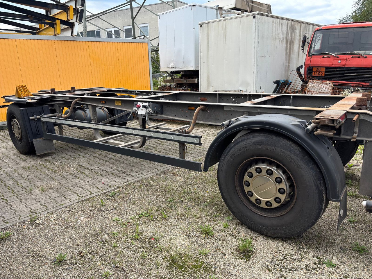 Schmitz Cargobull AWF 18 Containeraufbau/VERZINKT/Scheibe - Kontejnerska prikolica/ Prikolica z zamenljivim tovoriščem: slika 2 Schmitz Cargobull AWF 18 Containeraufbau/VERZINKT/Scheibe - Kontejnerska prikolica/ Prikolica z zamenljivim tovoriščem: slika 2