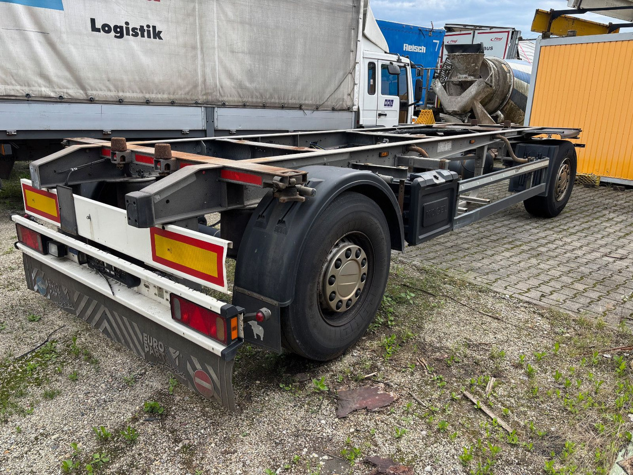 Schmitz Cargobull AWF 18 Containeraufbau/VERZINKT/Scheibe - Kontejnerska prikolica/ Prikolica z zamenljivim tovoriščem: slika 3 Schmitz Cargobull AWF 18 Containeraufbau/VERZINKT/Scheibe - Kontejnerska prikolica/ Prikolica z zamenljivim tovoriščem: slika 3