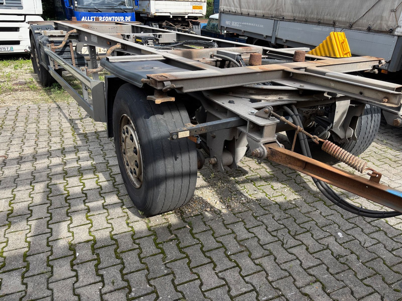 Schmitz Cargobull AWF 18 Containeraufbau/VERZINKT/Scheibe - Kontejnerska prikolica/ Prikolica z zamenljivim tovoriščem: slika 1 Schmitz Cargobull AWF 18 Containeraufbau/VERZINKT/Scheibe - Kontejnerska prikolica/ Prikolica z zamenljivim tovoriščem: slika 1