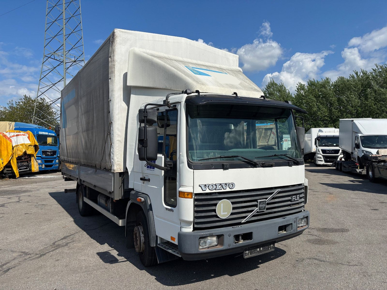 Volvo FL6 Klima/Luftfederung - Dostavno vozilo s ponjavo: slika 2 Volvo FL6 Klima/Luftfederung - Dostavno vozilo s ponjavo: slika 2