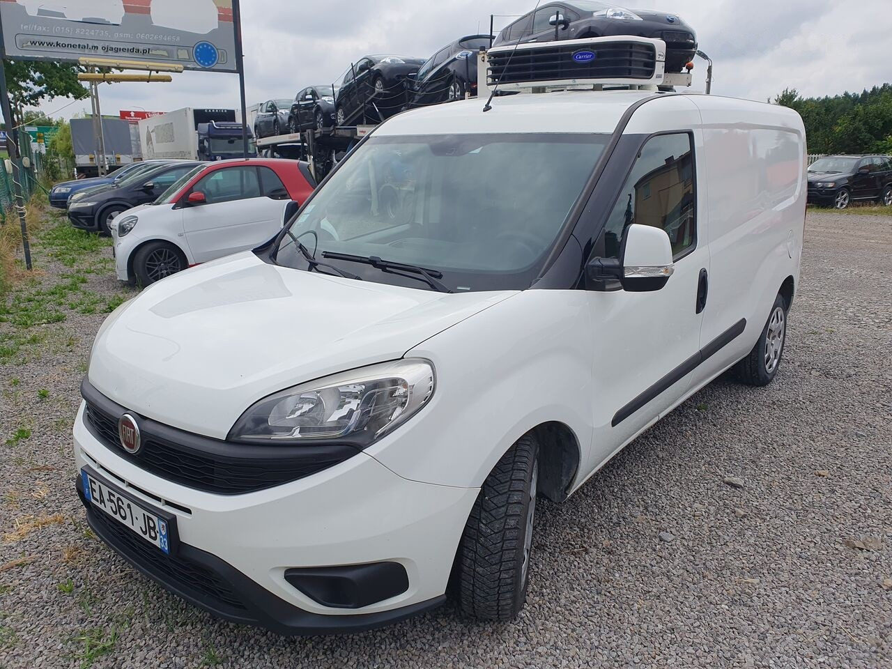 FIAT DOBLO 1.6 LONG CHLODNIA carrier +230v KLIMA EURO6 - Hladilno vozilo: slika 2 FIAT DOBLO 1.6 LONG CHLODNIA carrier +230v KLIMA EURO6 - Hladilno vozilo: slika 2