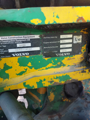 2007 Volvo A40D - Zglobni demper: slika 5 2007 Volvo A40D - Zglobni demper: slika 5