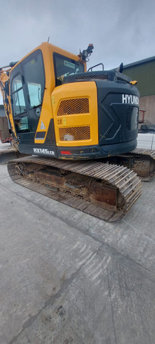 Bager goseničar 2022 Hyundai HX145 LCR: slika 6