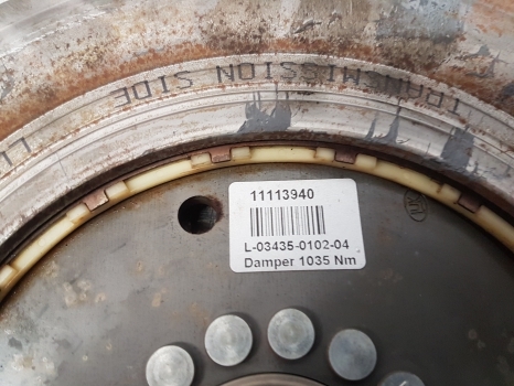 Claas Ares Arion 530, 640 Engine Flywheel Damper 0011113940, 11113940 - Vztrajnik: slika 4 Claas Ares Arion 530, 640 Engine Flywheel Damper 0011113940, 11113940 - Vztrajnik: slika 4