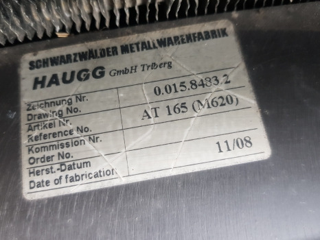 Deutz Agrotron M620, M600, M610, M640, Ttv610, L710 Fuel Cooler 0.015.8483.2 - Hladilni sistem za Traktor: slika 2 Deutz Agrotron M620, M600, M610, M640, Ttv610, L710 Fuel Cooler 0.015.8483.2 - Hladilni sistem za Traktor: slika 2