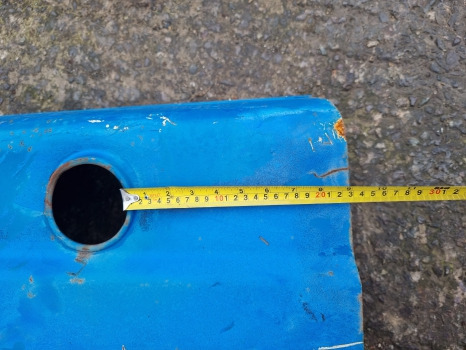 Karoserija in zunanjost Ford 10 Series 6610 Bonnet Hood Panel 1 Holes, D5nn16626b, E9nn16a724aa: slika 6