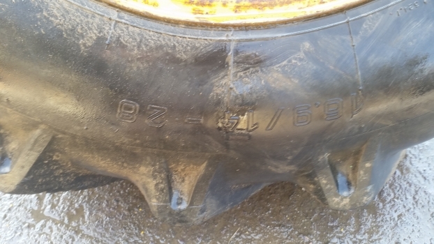 Ford Construction Wheel And Tyre 16.9/14-28. Please Check Decription. - Kompletno kolo za Traktor: slika 2 Ford Construction Wheel And Tyre 16.9/14-28. Please Check Decription. - Kompletno kolo za Traktor: slika 2