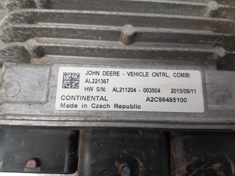 John Deere 6115m, 6m Series Ecu Eletronic Control Unit Al221367, Al211204 - ECU za Traktor: slika 3 John Deere 6115m, 6m Series Ecu Eletronic Control Unit Al221367, Al211204 - ECU za Traktor: slika 3